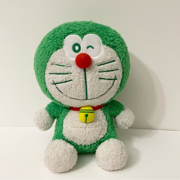 Uniqlo Doreamon Green Plush Stuffed Animal - Picture 13 of 14